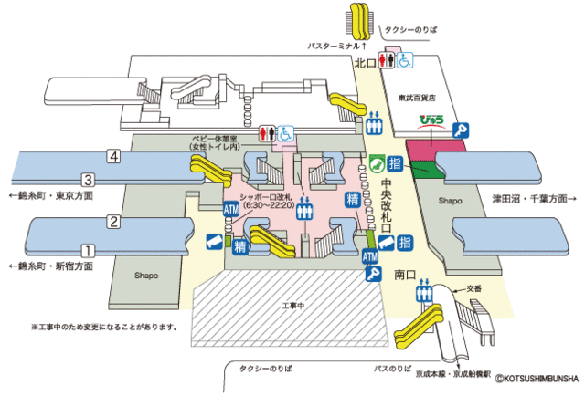 船橋駅 トイレ