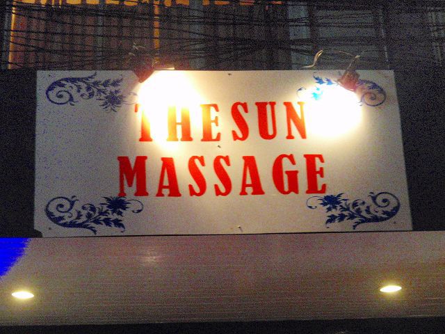 THE SUN MASSAGE