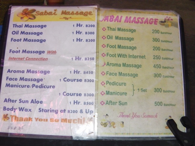 Sabai massage