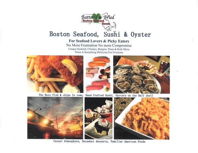 Batter'd & Fried Boston Seafood