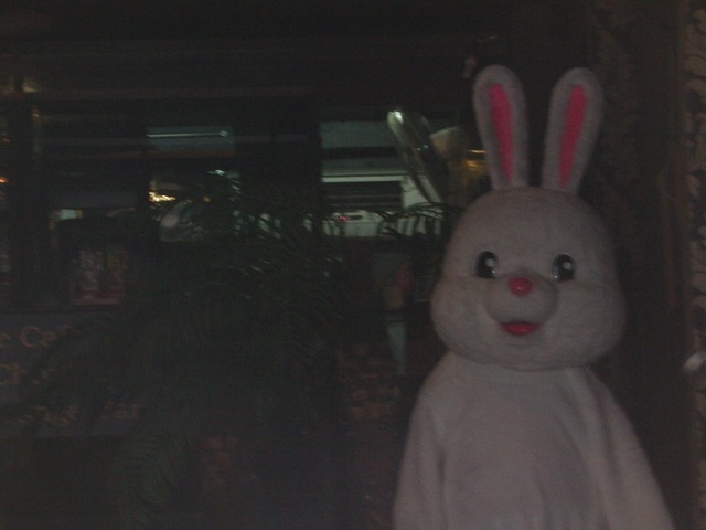 WHITE ROUNGE RABBIT BAR